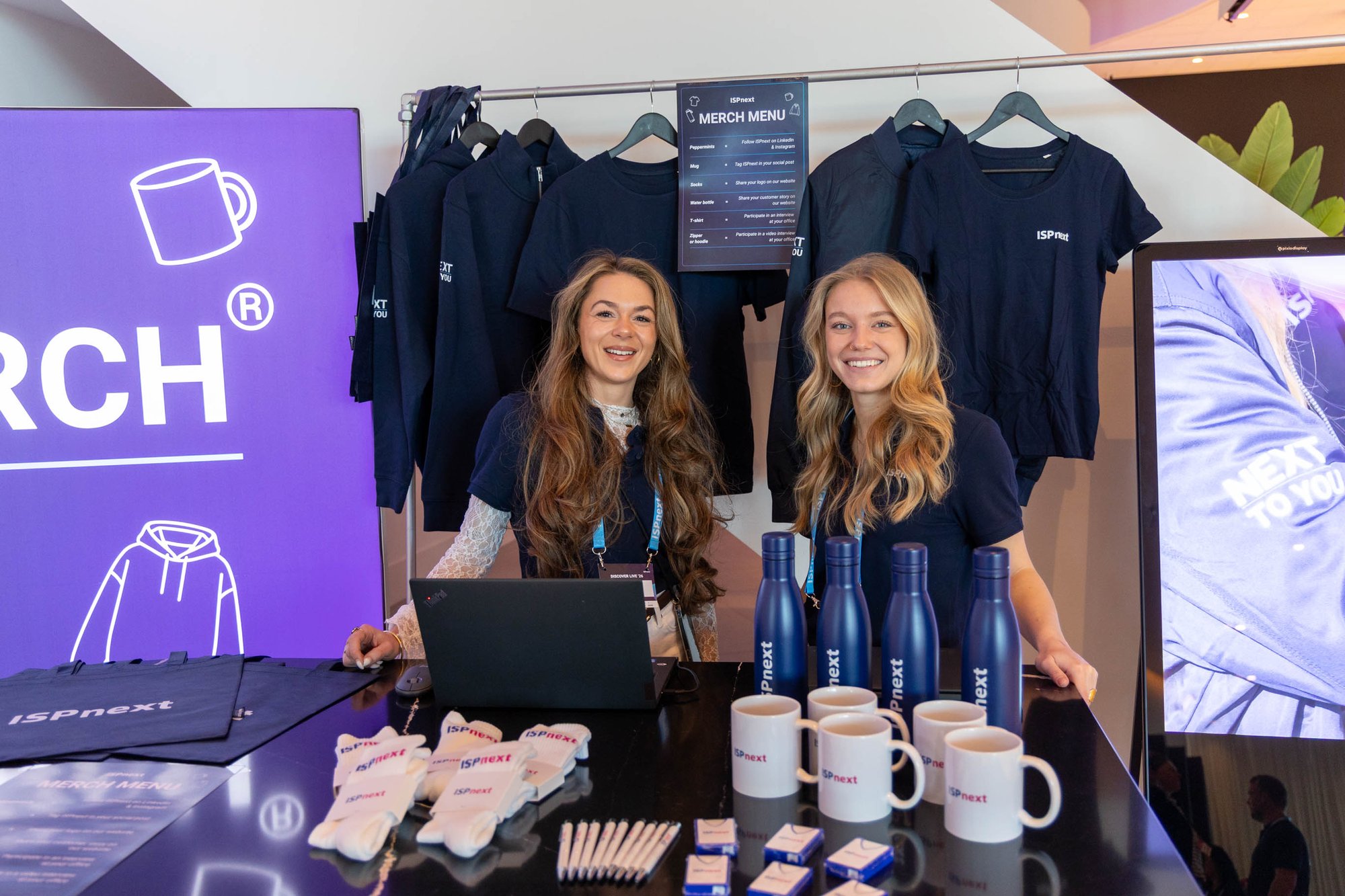 Discover Live '26 Merch booth