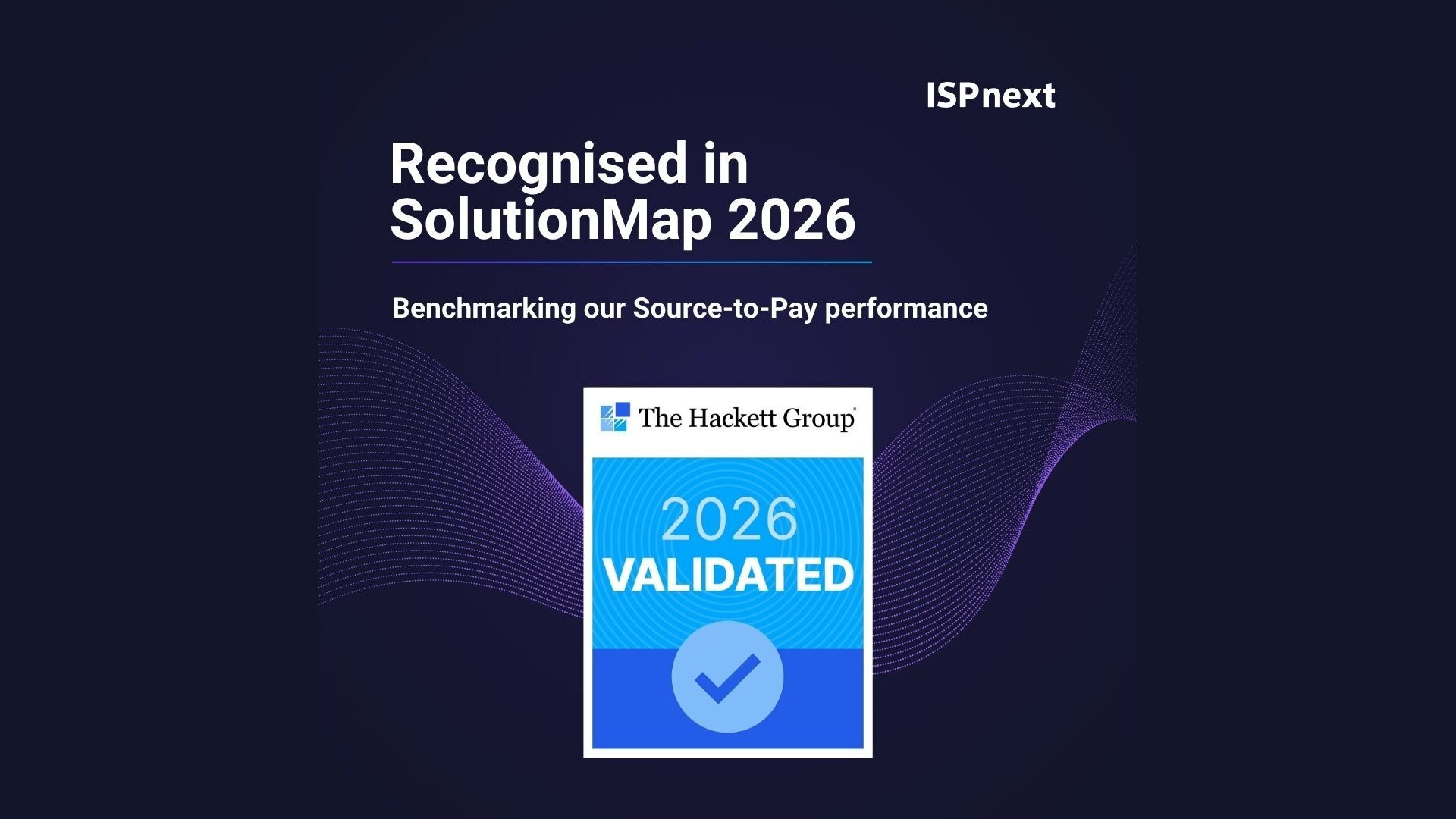 Recognition in The Hackett Group’s SolutionMap 2026