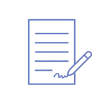 Icon_Vertragsvereinbarung_blau