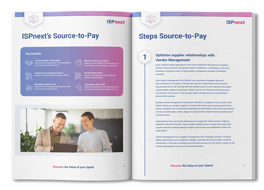 Vendorlink & ISPnext: better vendor management