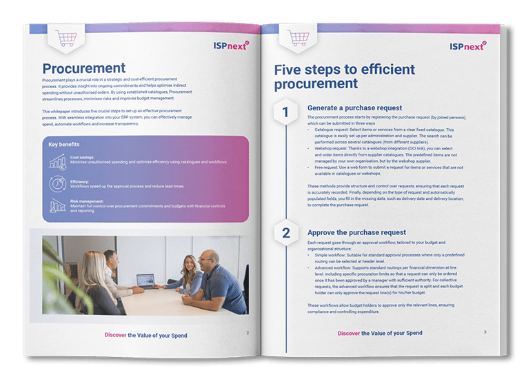 Cover of the whitepaper Procurement in 5 steps