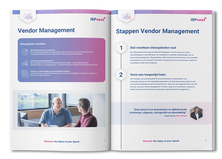 Cover van de whitepaper Vendor Management in 5 stappen