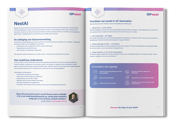 Whitepaper-Mockup: nextAI Praxis, Ergebnisse & Vorteile