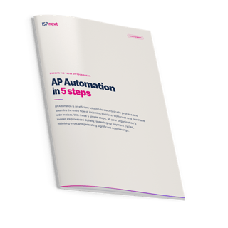 Cover of the whitepaper AP Automation in 5 steps