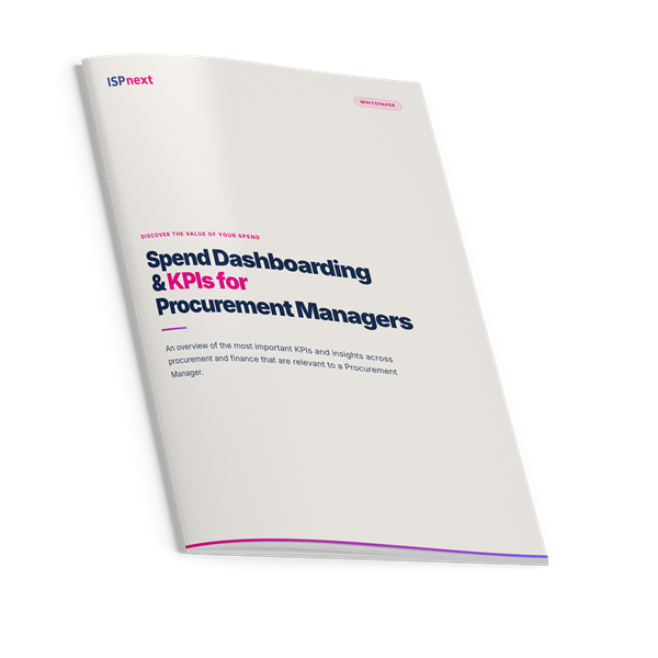 Whitepaper: Spend Dashboarding & KPIs for Procurement Managers