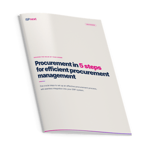 Cover of the whitepaper Procurement in 5 steps