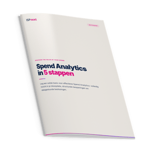 Cover van de whitepaper Spend Analytics in 5 stappen