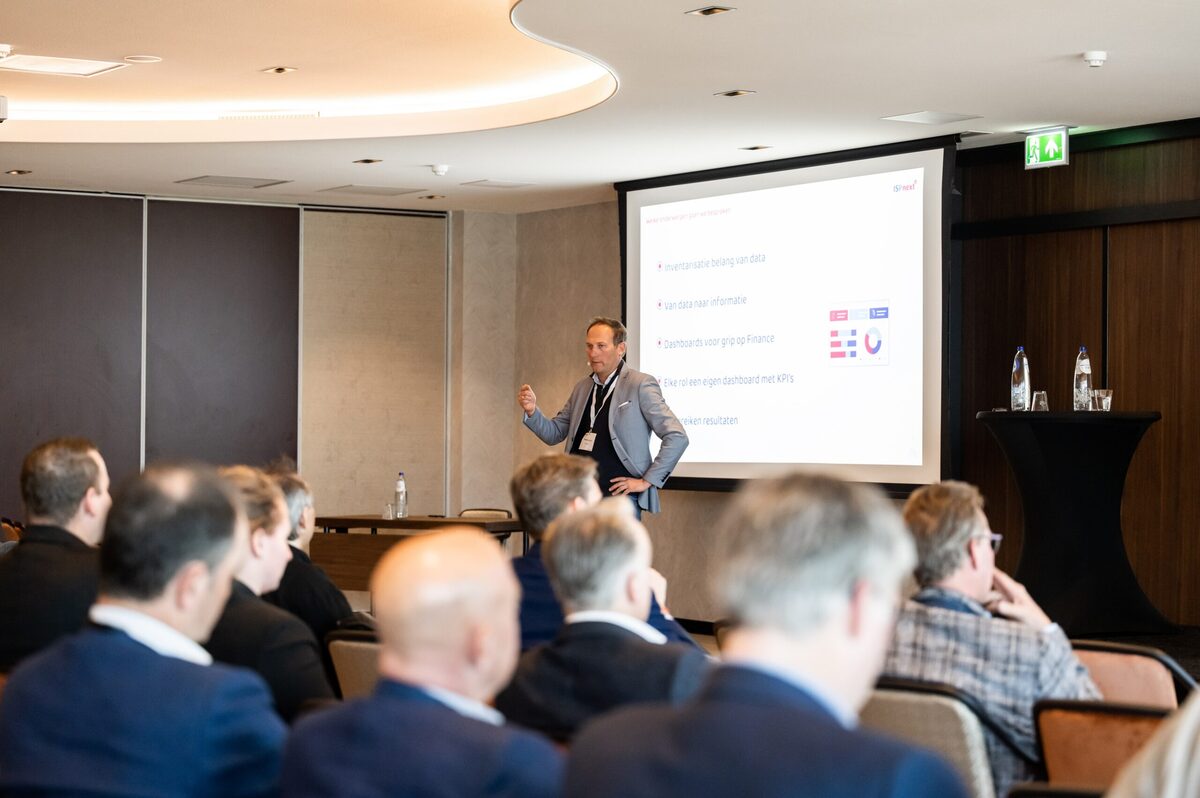 Maarten de Ru of ISPnext during a session