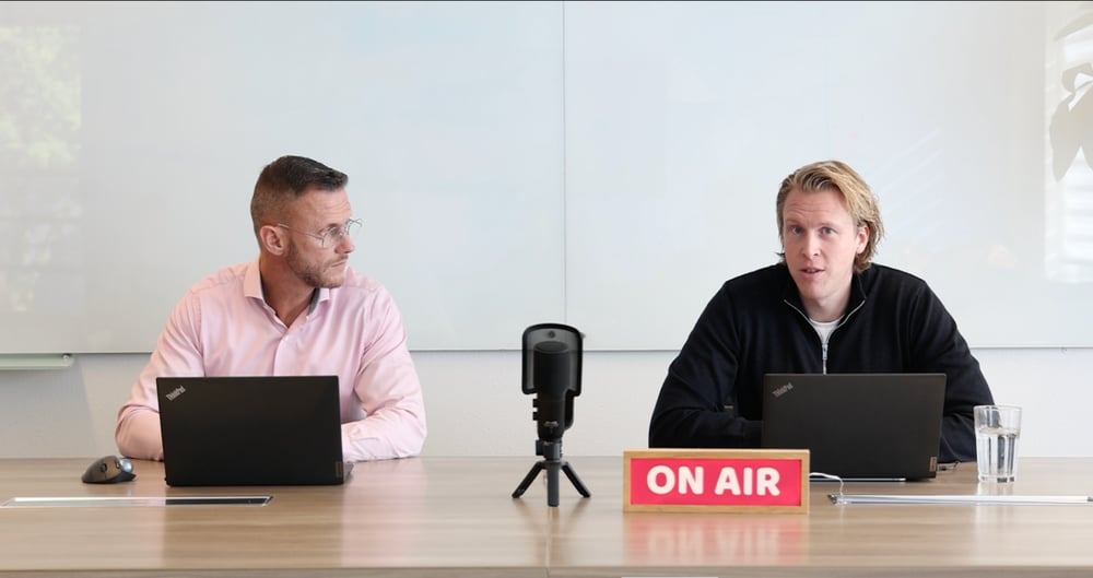 Webinar Supplier onboarding, opname met twee experts van ISPnext