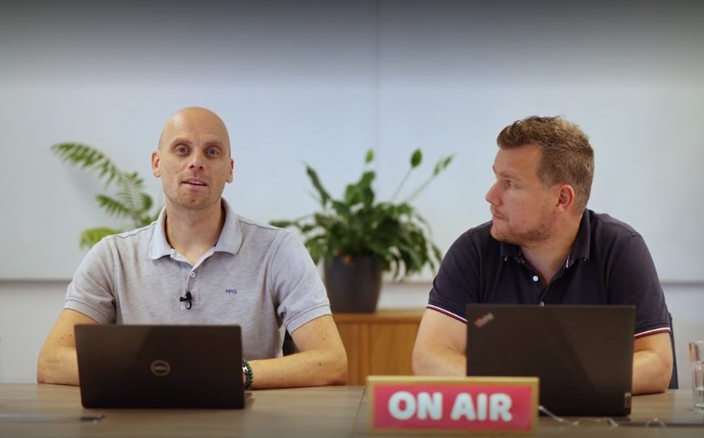 ISPnext specialists at the table during the webinar on the value of your spend