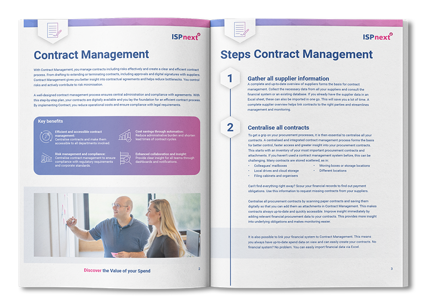 Cover of the whitepaper Contract Management in 5 steps