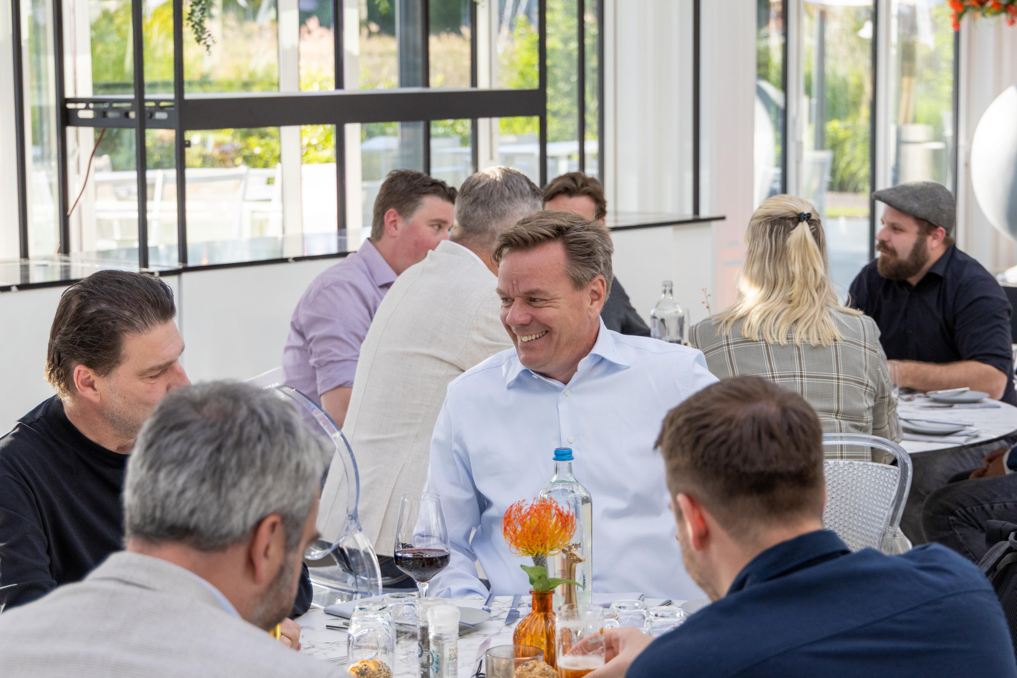 ISPnext partnerdiner 2025 - gasten aan tafel tijdens het diner