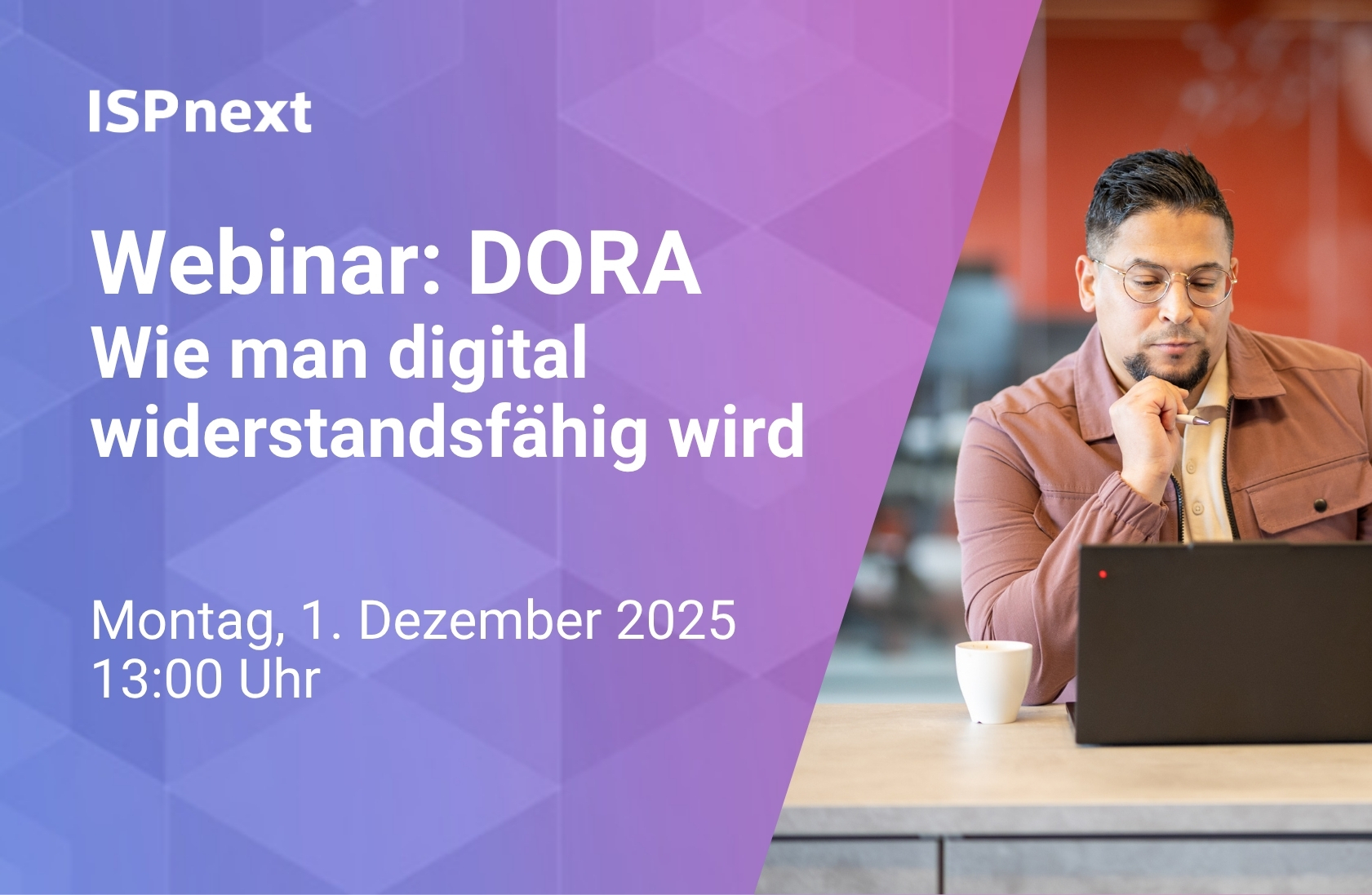 Webinar: DORA – Wie man digital widerstandsfähig wird