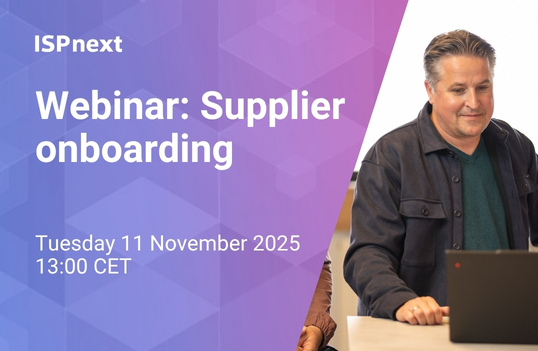 Webinar Supplier onboarding