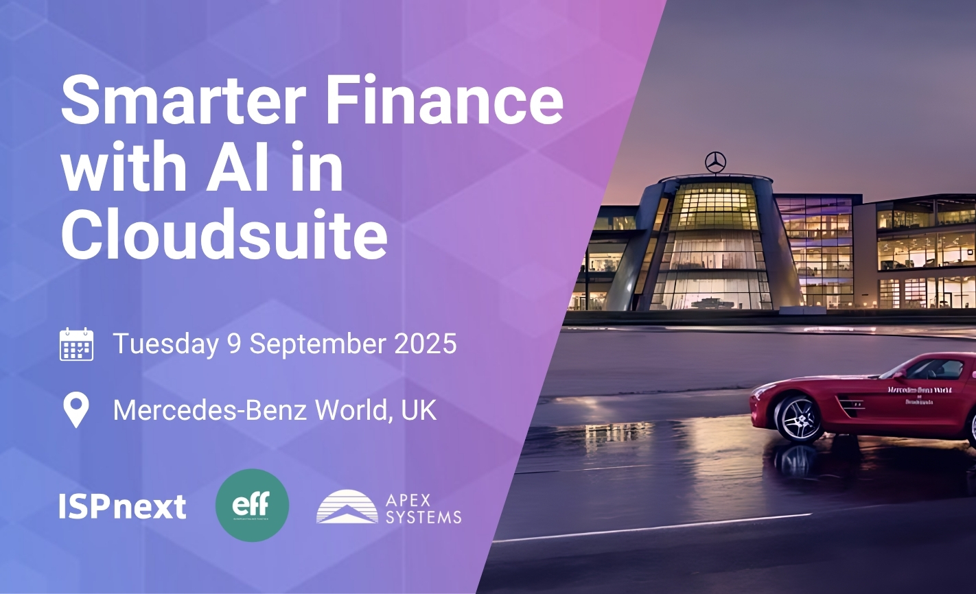 Smarter Finance with AI in CloudSuite 2025