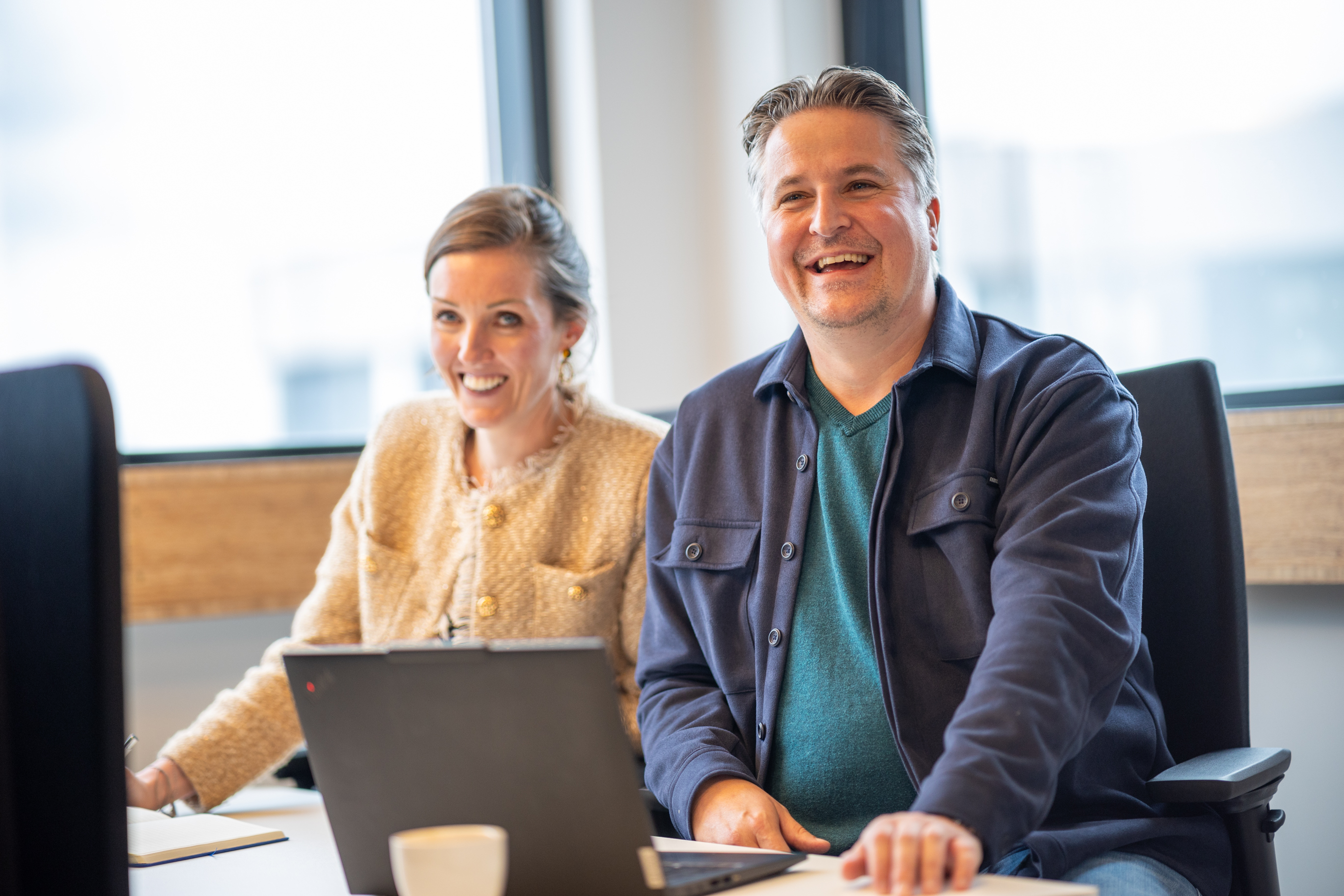 Finance and procurement team in healthcare collaborating with ISPnext