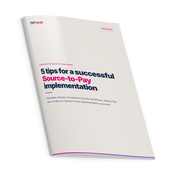 Cover van de whitepaper 5 Tips for a Successful Source-to-Pay