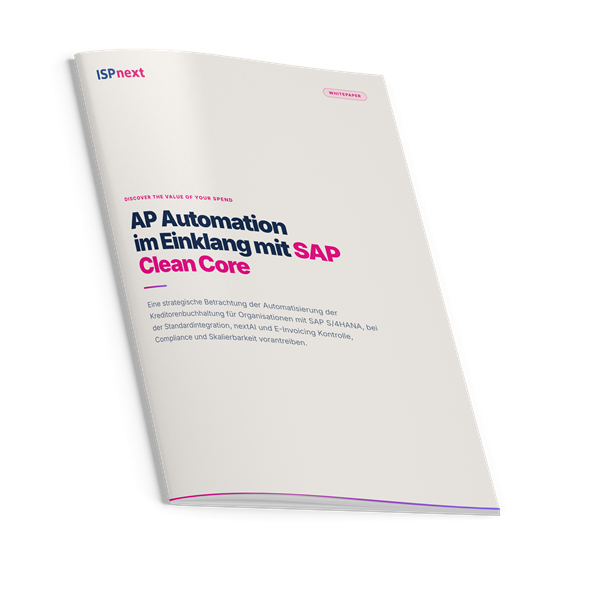 Whitepaper: AP Automation im Einklang mit SAP Clean Core