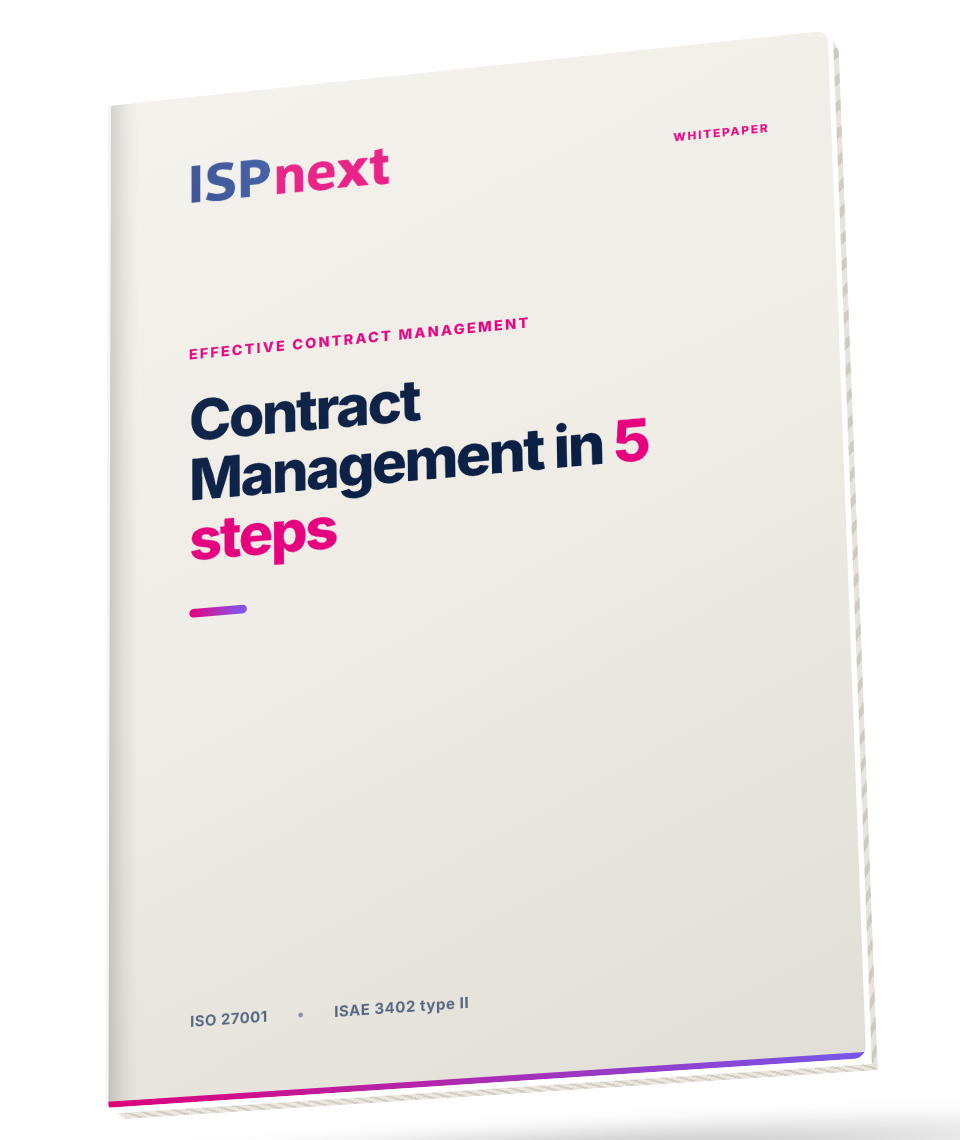 Mockup whitepaper: Contract Management in 5 steps
