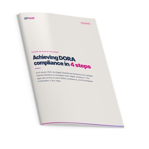Cover van de whitepaper DORA Compliance in 4 Steps