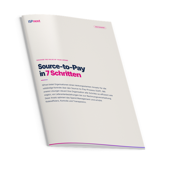 Cover van de whitepaper Business Spend Management in 6 Schritten